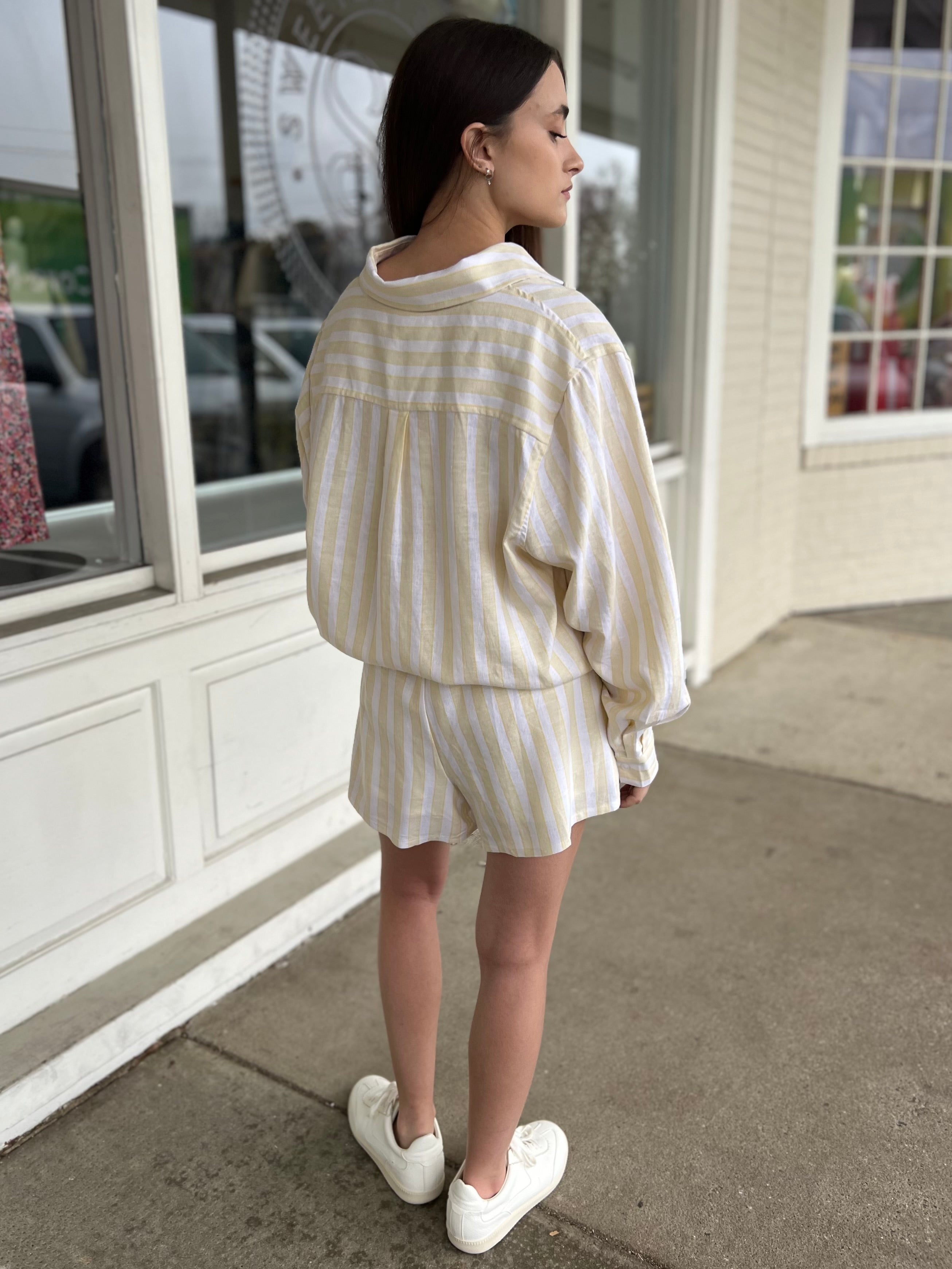 By Together | Salvador Striped Shorts | Sweetest Stitch