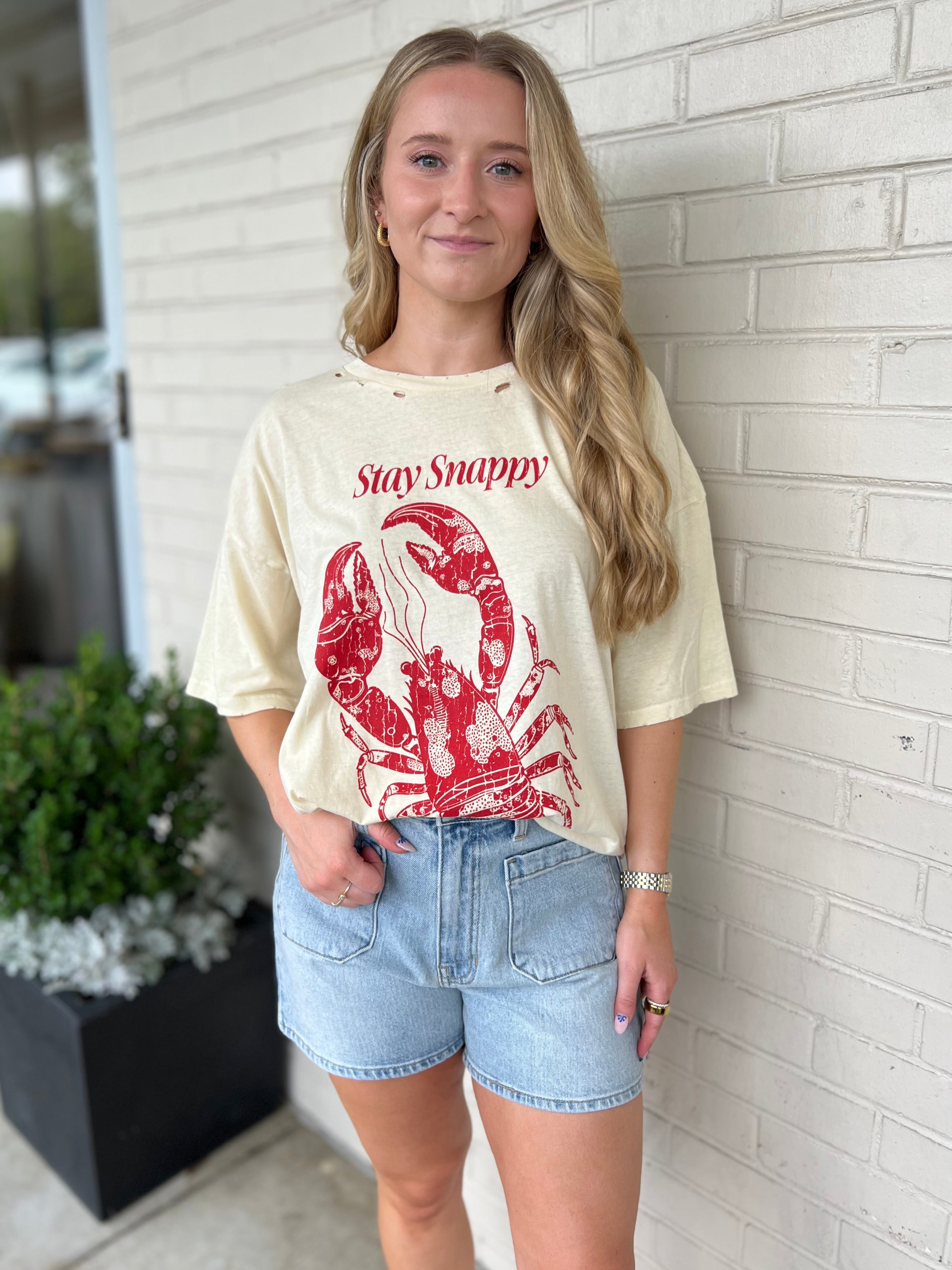 Promesa | Stay Snappy Graphic Tee | Sweetest Stitch Boutique