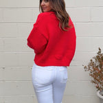 Buttermelon | Cheri Heart Cardigan Sweater | Sweetest Stitch