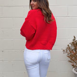 Buttermelon | Cheri Heart Cardigan Sweater | Sweetest Stitch