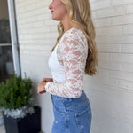 Miou Muse | Colleen Sheer Lace Top | Sweetest Stitch Boutique
