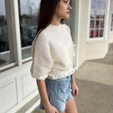 By Together | Zari Distressed Sweater | Sweetest Stitch