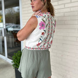 Lalavon | Clara Floral Vest | Sweetest Stitch Boutique