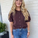 Entro | River Short Sleeve Knit Cardigan | Sweetest Stitch Boutique