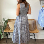 THML | Murphy Sleeveless Gingham Midi Dress | Sweetest Stitch