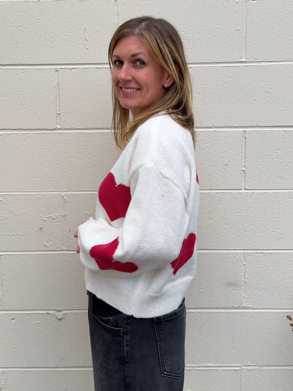 Le Lis | Sweetheart Sweater | Sweetest Stitch Boutique Richmond