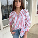 Z Supply | The Perfect Line Button Down | Sweetest Stitch