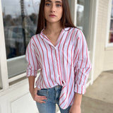 Z Supply | The Perfect Line Button Down | Sweetest Stitch