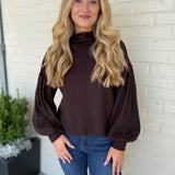Entro | Audrey Balloon Sleeve Top | Sweetest Stitch Boutique