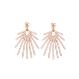 Sunburst Drop Earrings