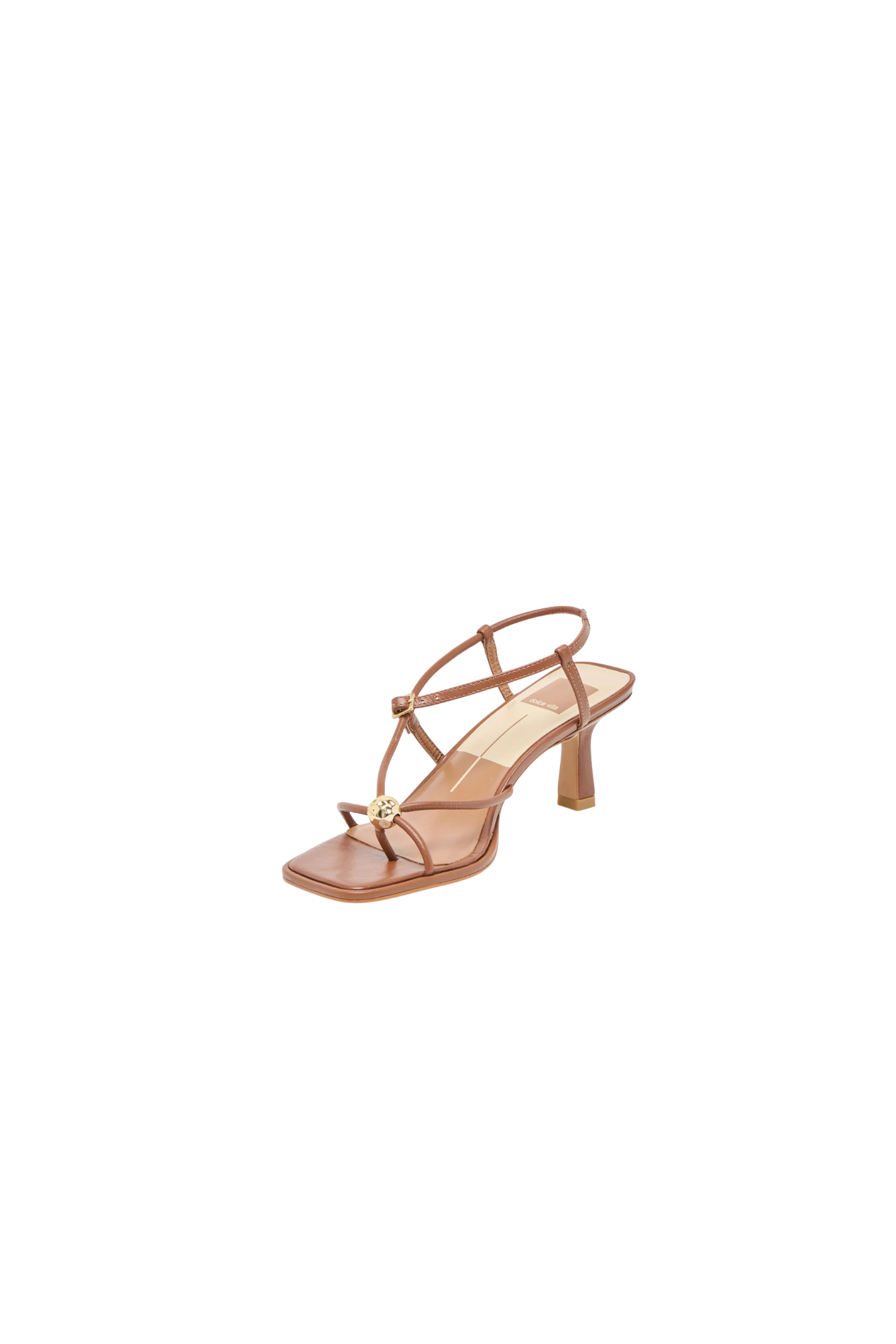 Dolce Vita | Mylee Heels - Cognac Leather | Sweetest Stitch Boutique