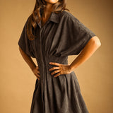 Miou Muse | Brooke Pleated Mini Dress | Sweetest Stitch Boutique RVA