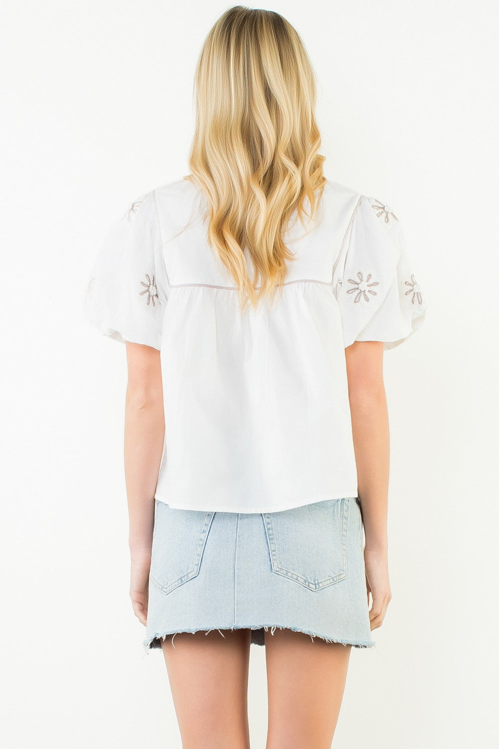 THML | Madeleine Puff Sleeve Top | Sweetest Stitch Boutique RVA