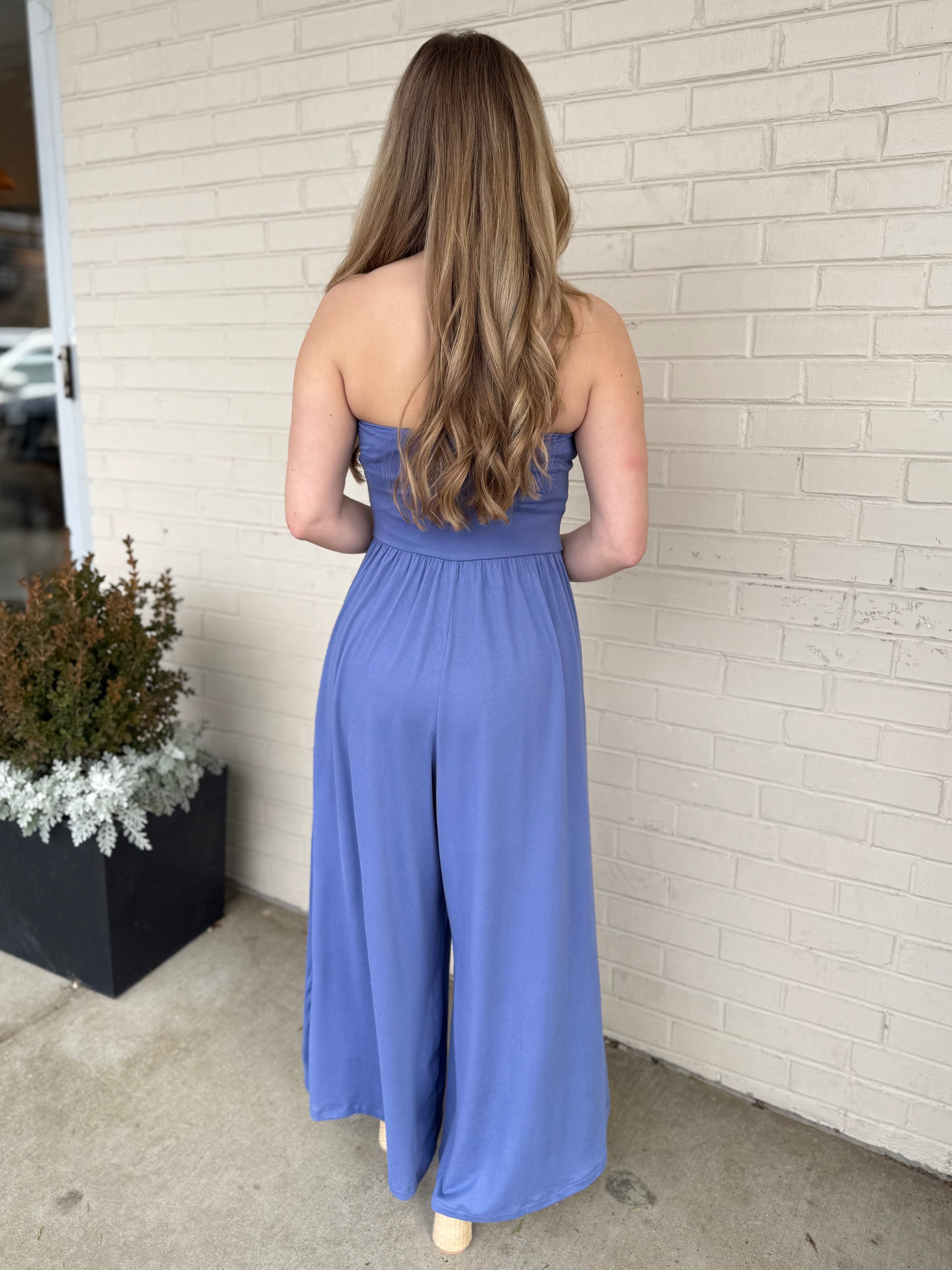 By Together | Cassandra Strapless Jumpsuit | Sweetest Stitch