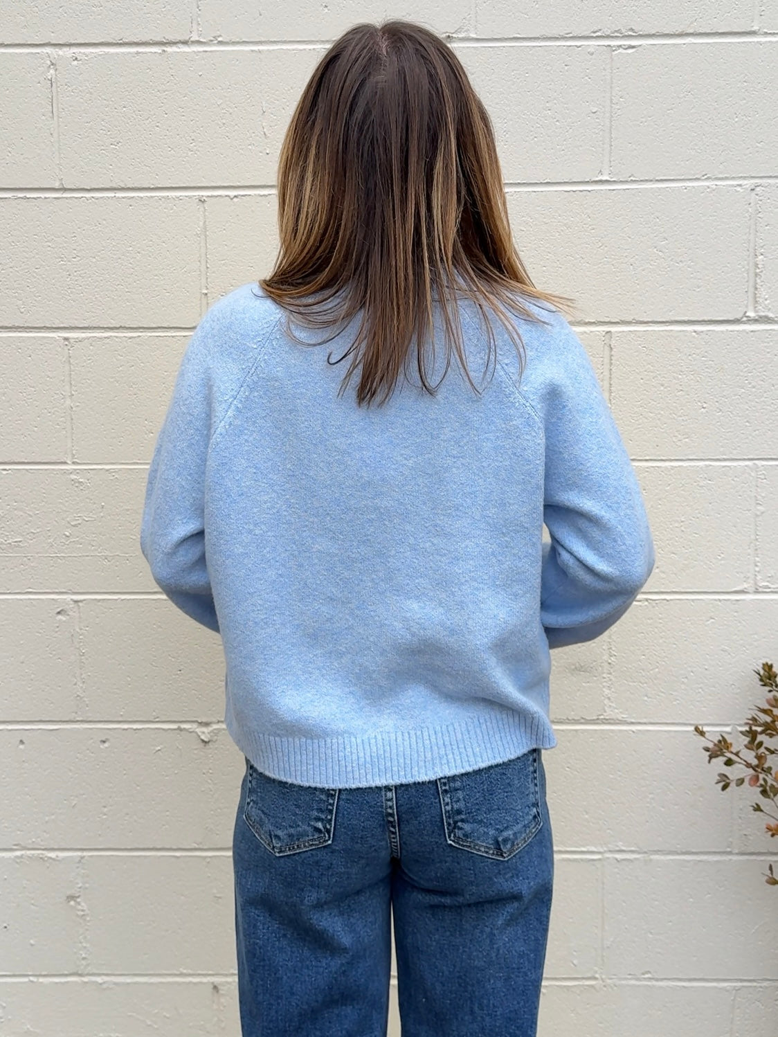 Z Supply | Coming Up Cozy Sweater - Blue Light | Sweetest Stitch