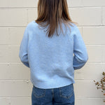 Z Supply | Coming Up Cozy Sweater - Blue Light | Sweetest Stitch