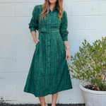 Current Air | Mira Belted Midi Dress | Sweetest Stitch
