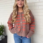 Aaron & Amber | Barbara Striped Cardigan | Sweetest Stitch Boutique