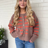 Aaron & Amber | Barbara Striped Cardigan | Sweetest Stitch Boutique