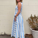 THML | Kira Striped Midi Dress | Sweetest Stitch