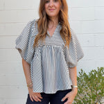 Entro | Raelynn Striped Top | Sweetest Stitch