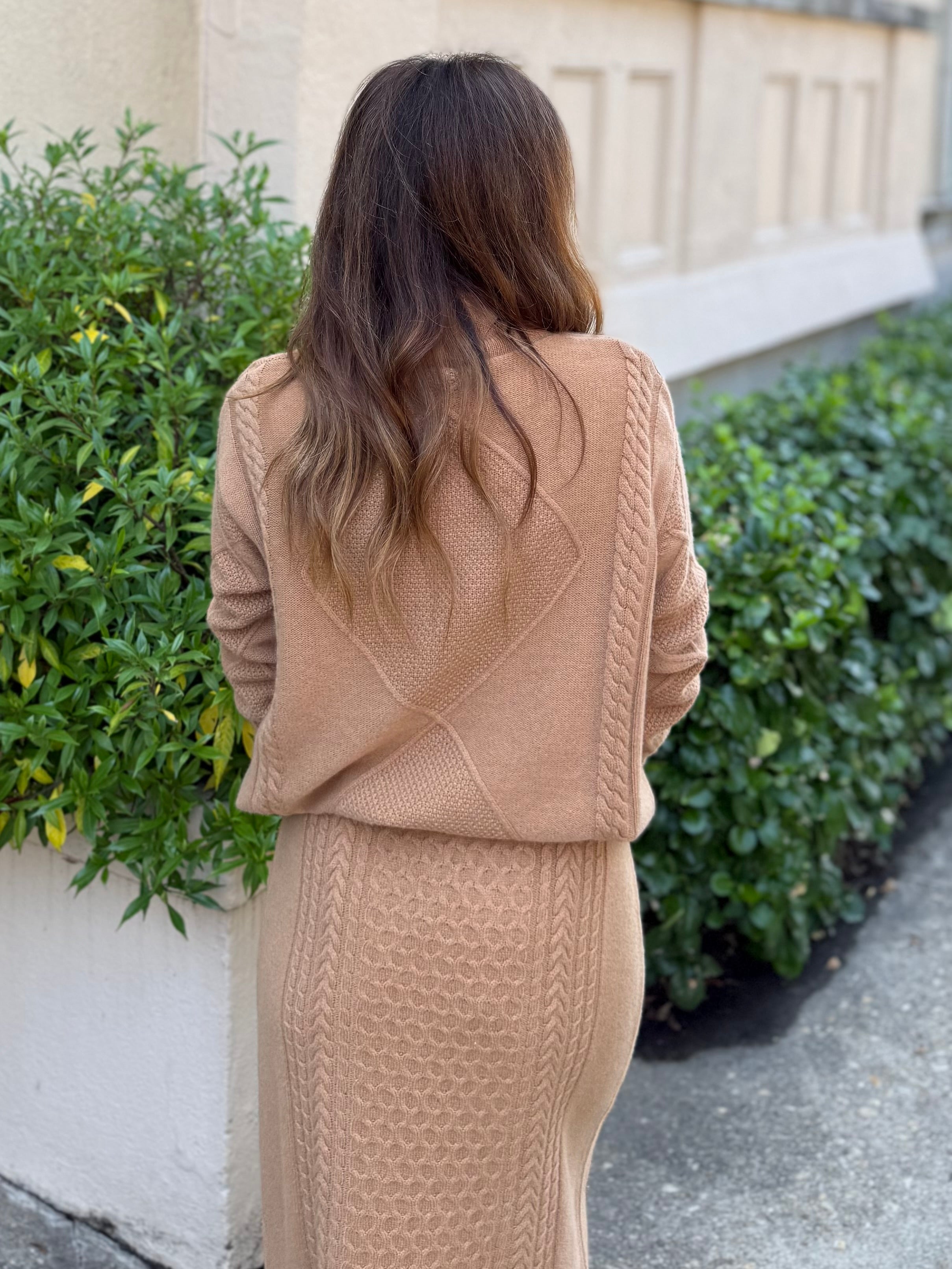 Current Air | Lana Mock Neck Sweater | Sweetest Stitch Boutique