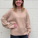 Z Supply | Snowed in Sweater - Heathered Camel | Sweetest Stitch