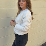 Entro | Madeline Button Front Sweater Ecru | Sweetest Stitch Boutique