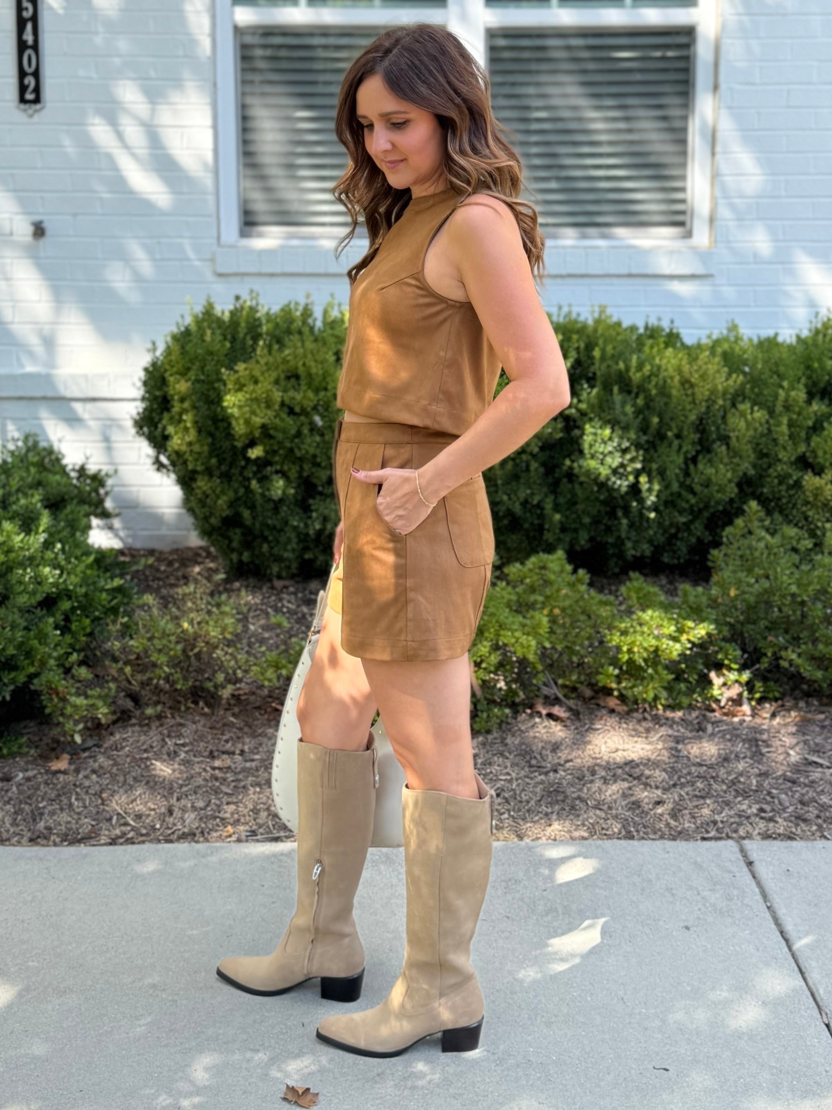 Storia | Catalina Suede Shorts | Sweetest Stitch Boutique