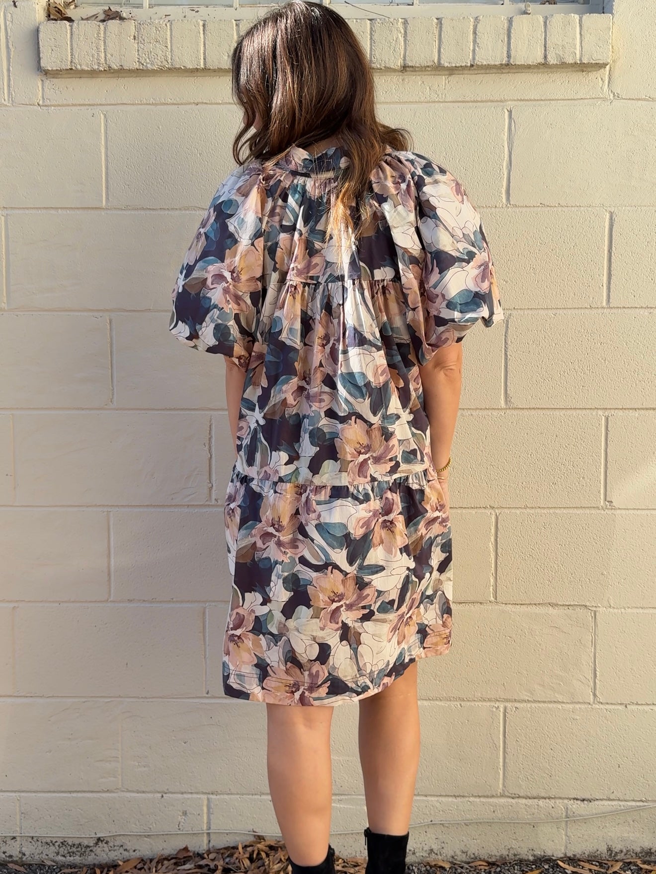 Aureum | Danielle Floral Babydoll Dress | Sweetest Stitch Boutique