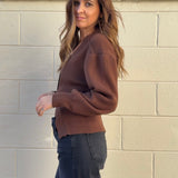 Fore | Loretta Open Front Cardigan | Sweetest Stitch Boutique