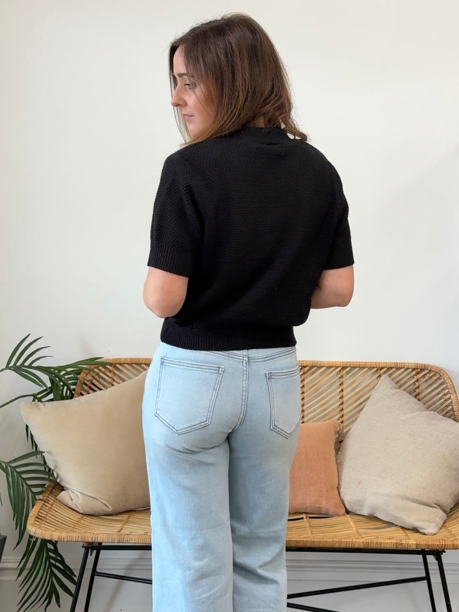 Entro | Raye Knit Top | Sweetest Stitch Boutique Richmond