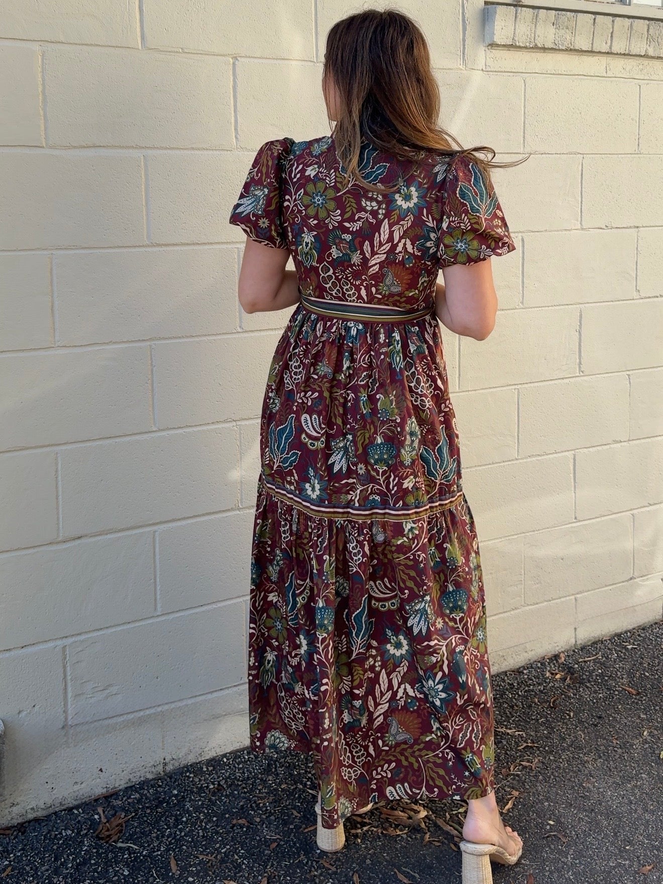 TCEC | Miley Floral Midi Dress | Sweetest Stitch Boutique Richmond VA