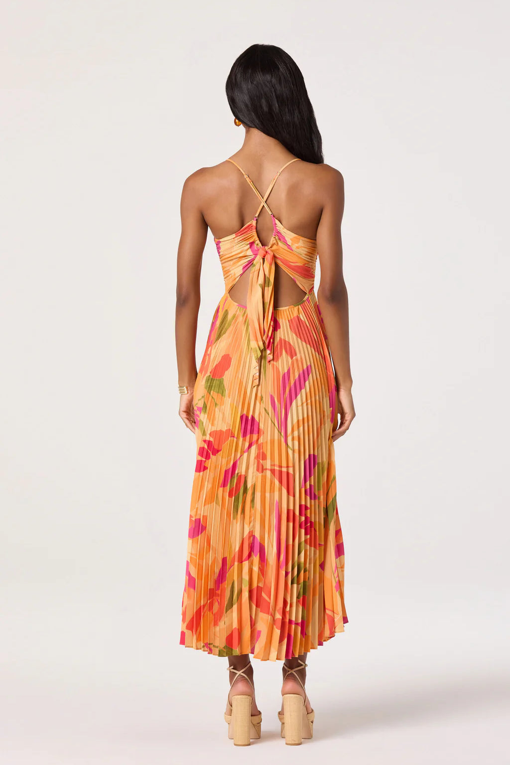 ASTR The Label | Campbell Floral Midi Dress | Sweetest Stitch Boutique
