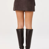 ASTR The Label | Becky Faux Suede Mini Skirt | Sweetest Stitch RVA