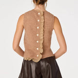 ASTR The Label | Pernille Cable Knit Sweater Vest | Sweetest Stitch