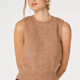 ASTR The Label | Pernille Cable Knit Sweater Vest | Sweetest Stitch