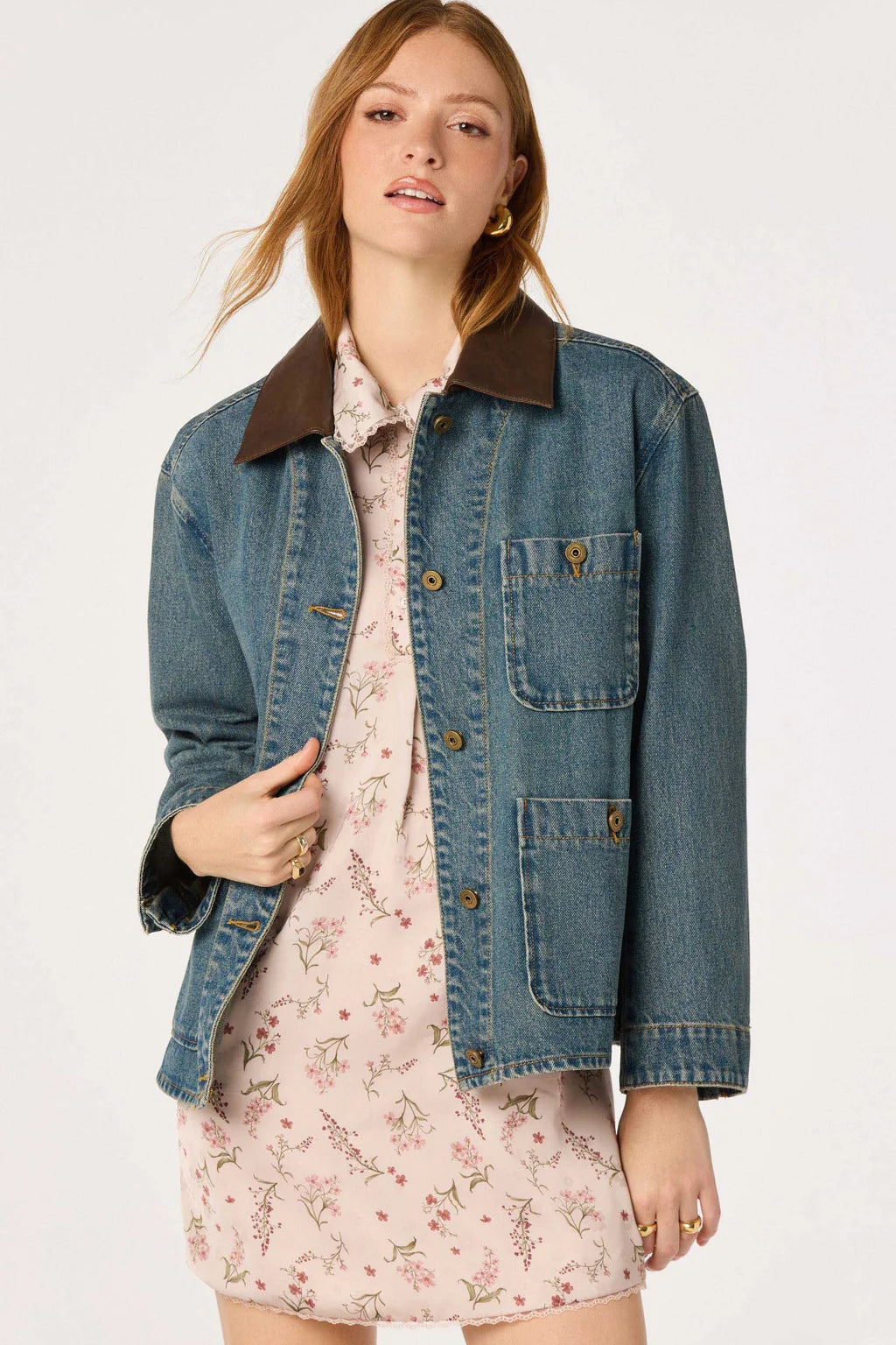 ASTR The Label | Leslie Denim Jacket | Sweetest Stitch Boutique RVA