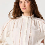 ASTR The Label | Edith Lace Trim Top | Sweetest Stitch Boutique RVA