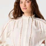 ASTR The Label | Edith Lace Trim Top | Sweetest Stitch Boutique RVA