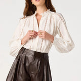 ASTR The Label | Edith Lace Trim Top | Sweetest Stitch Boutique RVA
