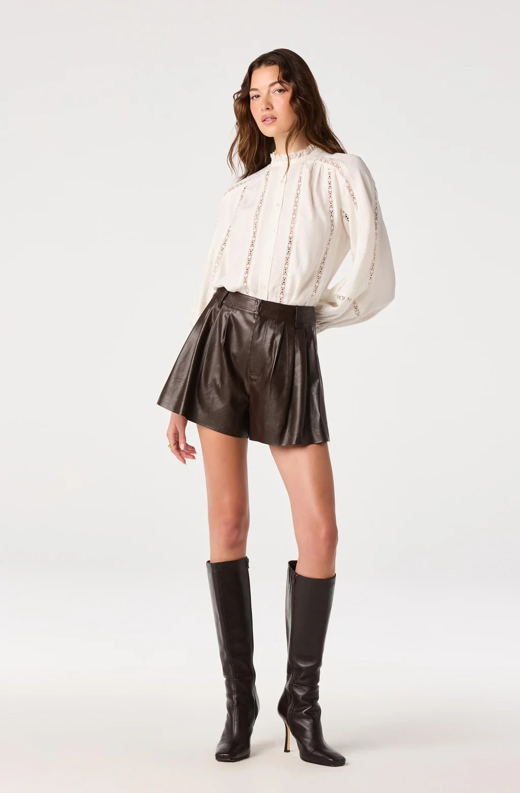 ASTR The Label | Edith Lace Trim Top | Sweetest Stitch Boutique RVA