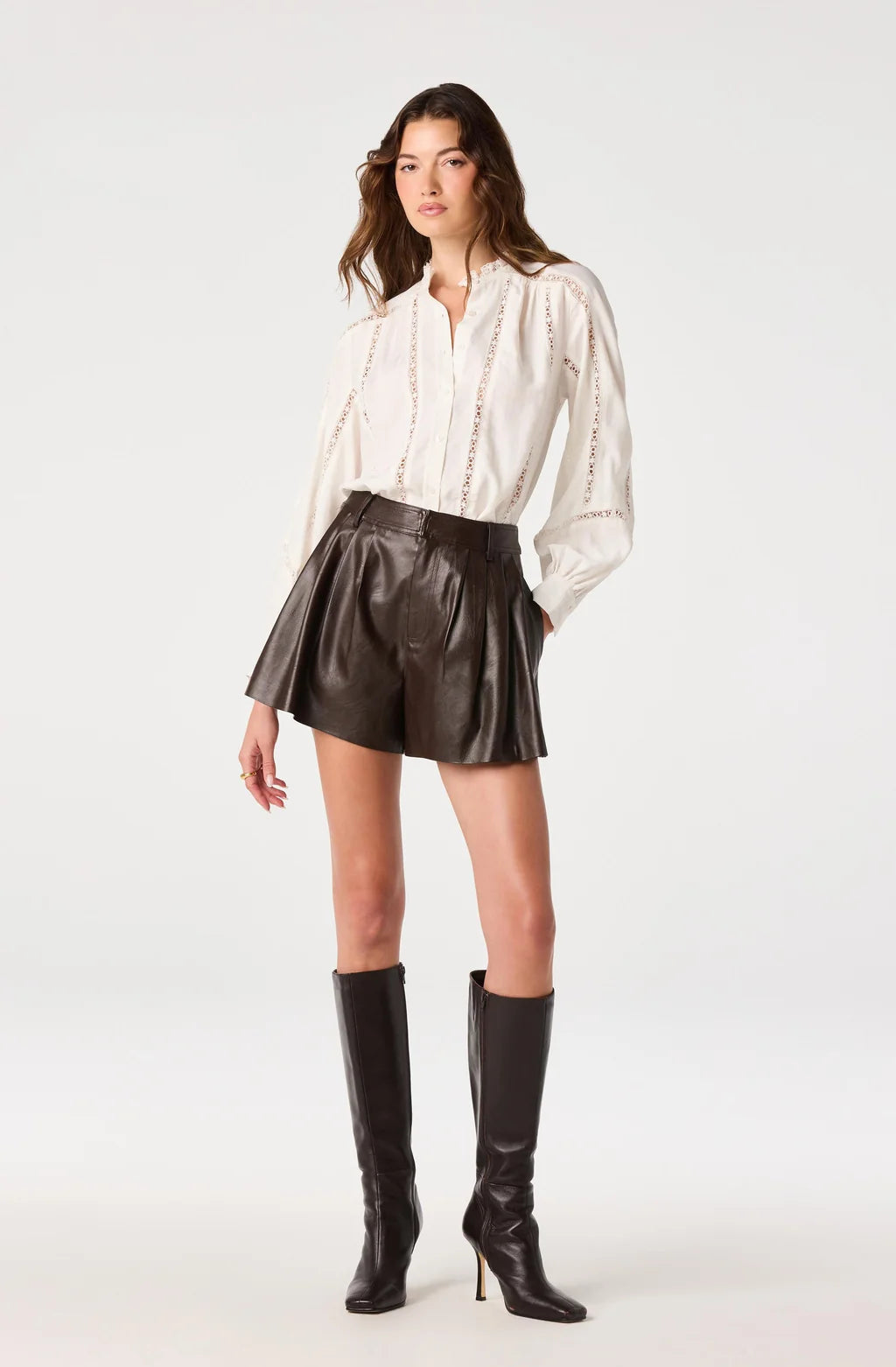 ASTR The Label | Edith Lace Trim Top | Sweetest Stitch Boutique RVA