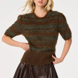 ASTR The Label | Jean Brushed Knit Striped Sweater | Sweetest Stitch