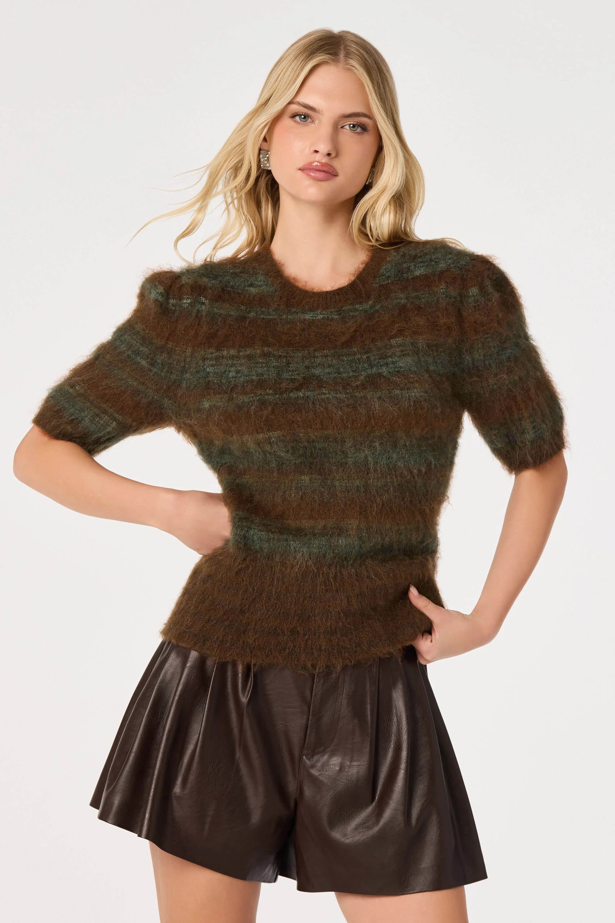 ASTR The Label | Jean Brushed Knit Striped Sweater | Sweetest Stitch