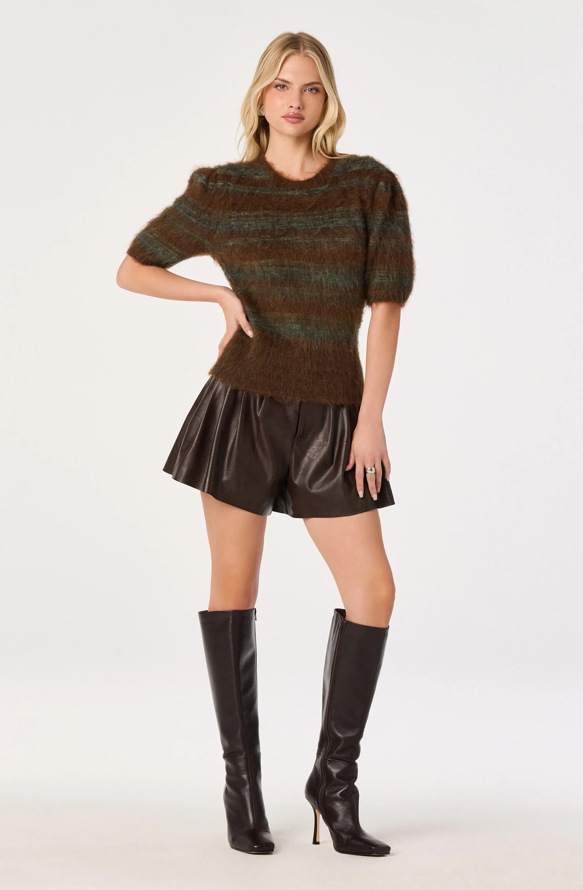 ASTR The Label | Jean Brushed Knit Striped Sweater | Sweetest Stitch