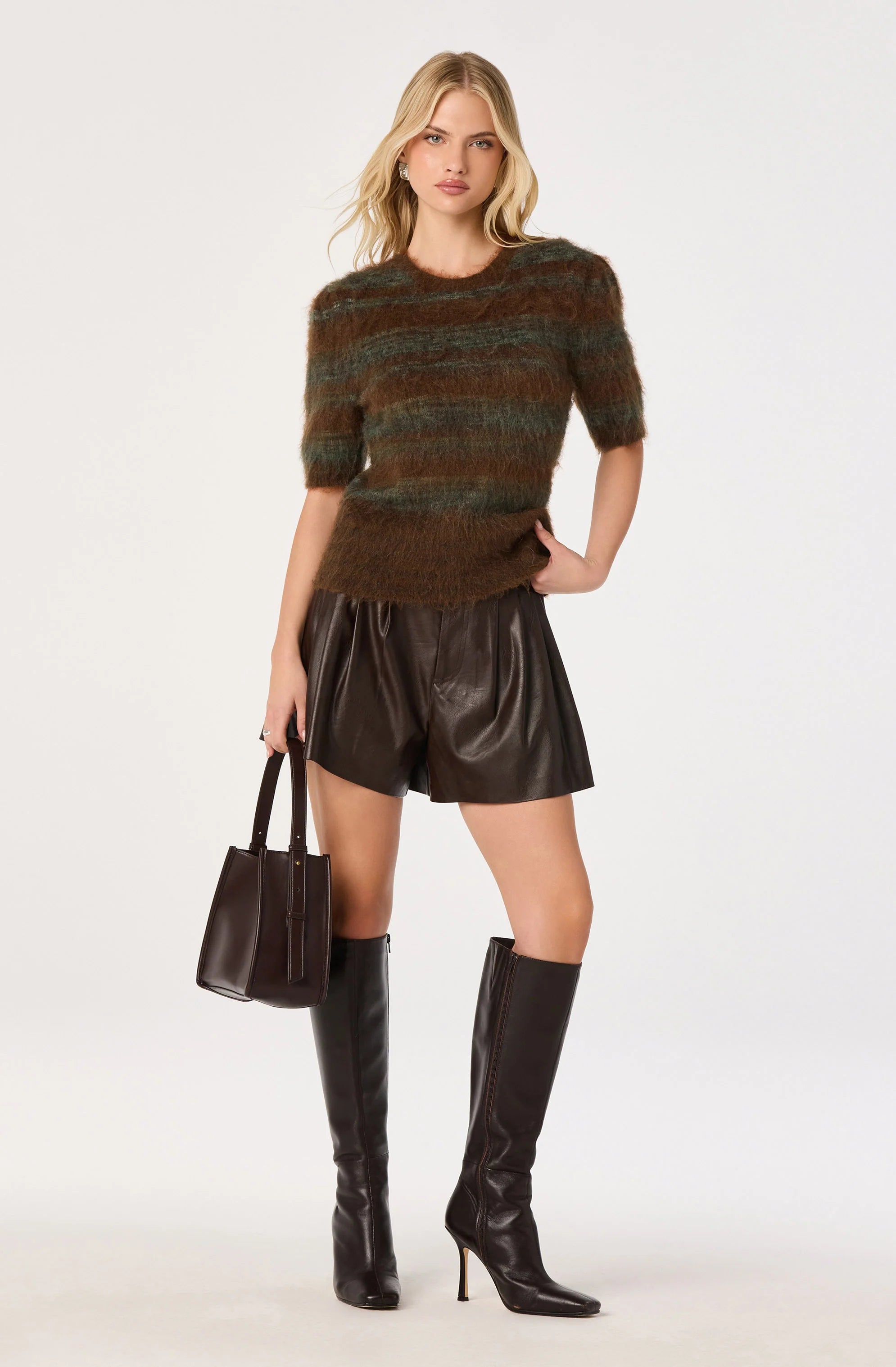 ASTR The Label | Jean Brushed Knit Striped Sweater | Sweetest Stitch