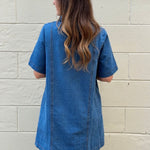 Entro | Whitney Button Front Denim Dress | Sweetest Stitch Boutique