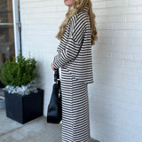By Together | Jenny Striped Midi Skirt | Sweetest Stitch Boutique