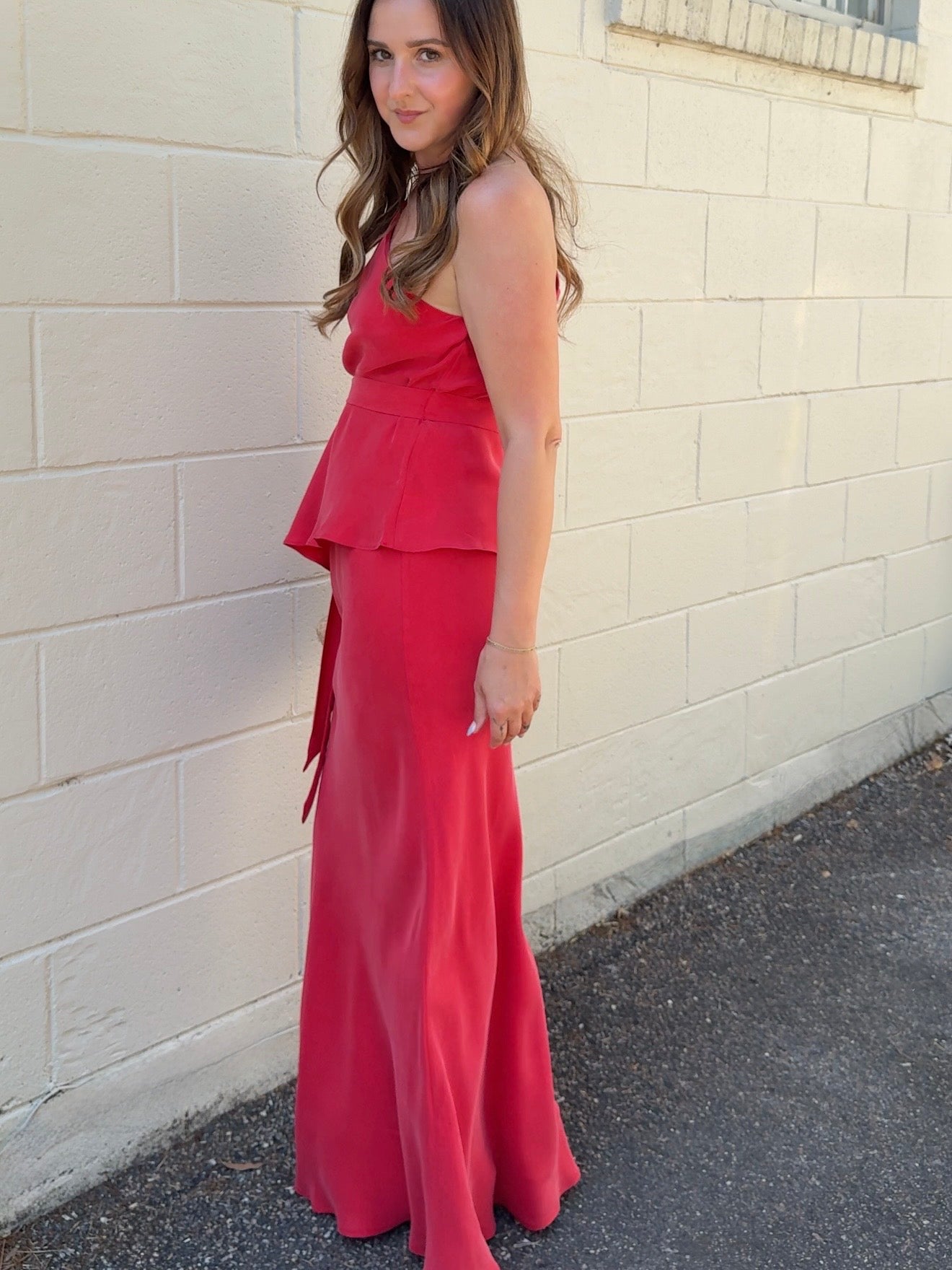 Nude Lucy | Amaya Cupro Maxi Skirt | Sweetest Stitch Boutique RVA